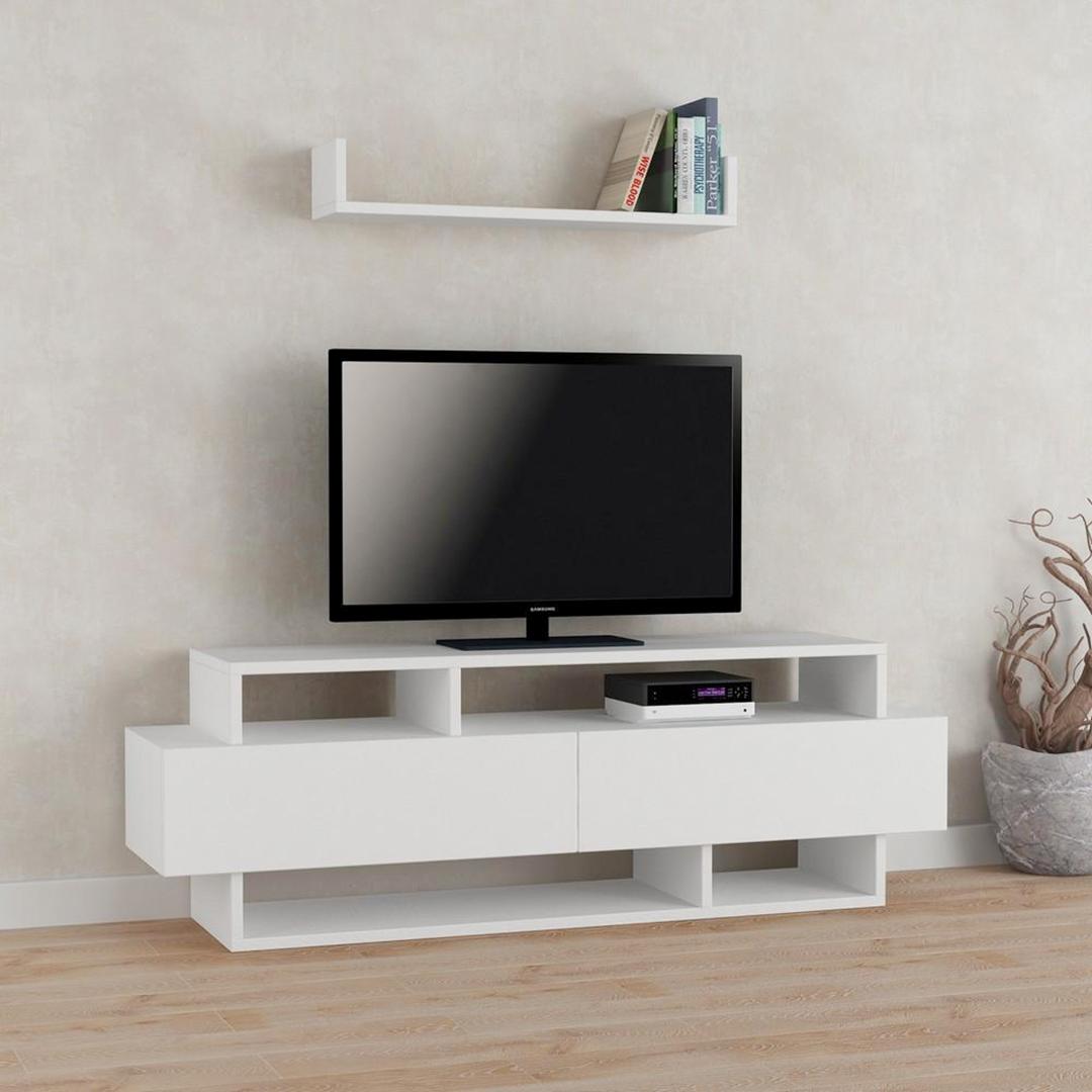 Kệ TV phòng khách kiểu dáng nhỏ gọn Tobias