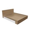 Giường gỗ MDF chống ẩm 2 hộc kéo